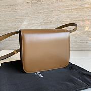 Celine Teen Classic Bag In Box Brown Size 18.5 x 15.5 x 6 cm - 4