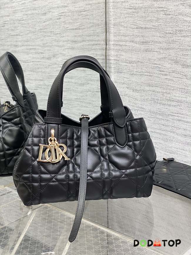 Dior Small Dior Toujours Bag Black Size 23 x 15 x 15 cm - 1
