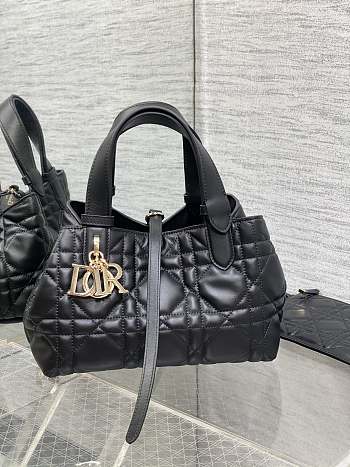 Dior Small Dior Toujours Bag Black Size 23 x 15 x 15 cm