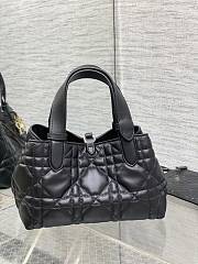 Dior Small Dior Toujours Bag Black Size 23 x 15 x 15 cm - 5