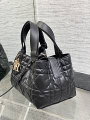 Dior Small Dior Toujours Bag Black Size 23 x 15 x 15 cm - 3