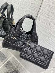 Dior Small Dior Toujours Bag Black Size 23 x 15 x 15 cm - 2