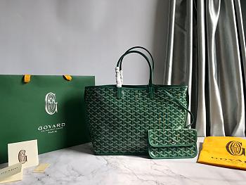 Goyard Anjou Green Bag Size 35 x 26 x 16 cm