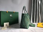 Goyard Anjou Green Bag Size 35 x 26 x 16 cm - 5