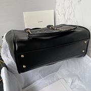 Chanel Small Tote Calfskin Black Size 34 cm - 6