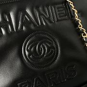 Chanel Small Tote Calfskin Black Size 34 cm - 2