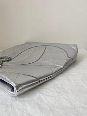 Chanel Hippie Tote Bag Silver Size 37 × 7 × 38 cm - 3