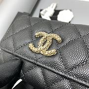 Chanel Coin Purse Black Size 11 x 8.5 x 3 cm - 2