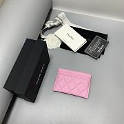 Chanel Card Holder Pink Size 11 x 7.5 x 0.5 cm - 5
