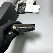 Chanel Long Zipper Wallet Black Size 19 x 10 x 2 cm - 5