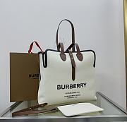 Burberry Brown Soft Belt Canvas Bag Size 43 x 10 x 38 cm - 6