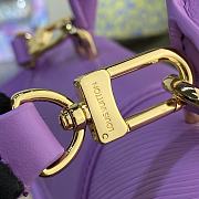 Louis Vuitton LV Hide and Seek Epi Leather Purple Size 21 x 15 x 8 cm - 6