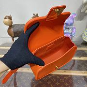 Louis Vuitton LV Hide and Seek Epi Leather Orange Size 21 x 15 x 8 cm - 6