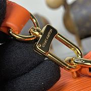 Louis Vuitton LV Hide and Seek Epi Leather Orange Size 21 x 15 x 8 cm - 4