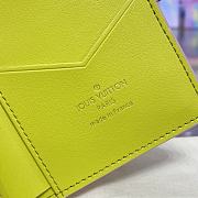 Louis Vuitton LV Vertical Wallet M82144 Pink Size 9 x 12 x 1 cm - 3