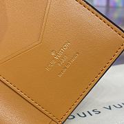 Louis Vuitton LV Vertical Wallet M81561 Black Size 9 x 12 x 1 cm - 3