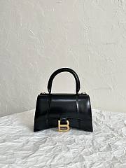 Balenciaga Hourglass Bag Black Mini Size 19 × 13 × 8 cm - 6