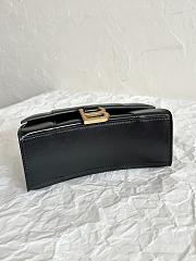 Balenciaga Hourglass Bag Black Mini Size 19 × 13 × 8 cm - 2