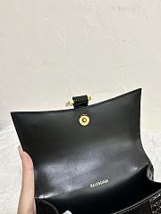 Balenciaga Hourglass Bag Black 01 Mini Size 19 × 13 × 8 cm - 6