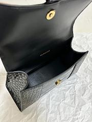 Balenciaga Hourglass Bag Black 01 Mini Size 19 × 13 × 8 cm - 4