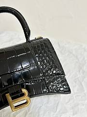 Balenciaga Hourglass Bag Black 01 Mini Size 19 × 13 × 8 cm - 3