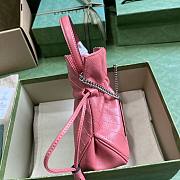 Gucci Mini Leather Blondie Bucket Bag Pink Size 19 x 15 x 8 cm - 5