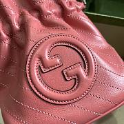 Gucci Mini Leather Blondie Bucket Bag Pink Size 19 x 15 x 8 cm - 2