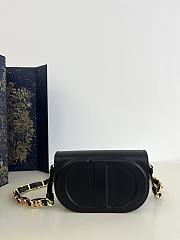 Dior CD Signature Bag With Strap Black Size 21 x 6 x 12 cm - 1