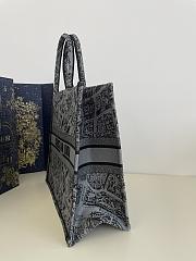 Dior Book Tote Large Gray Size 42 x 18 x 35 cm - 3
