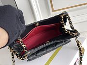 Chanel Hobo Bag Small Black Caviar Size 19 x 17 x 16 cm - 6