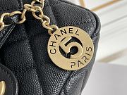 Chanel Hobo Bag Small Black Caviar Size 19 x 17 x 16 cm - 3