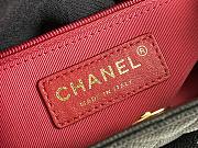 Chanel Hobo Bag Small Black Caviar Size  22.5 x 21.5 x 7 cm - 3
