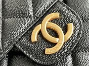 Chanel Hobo Bag Small Black Caviar Size  22.5 x 21.5 x 7 cm - 2
