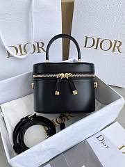 Dior Vanity Cosmetic Case Black Size 16 × 11 × 9.5 cm - 1
