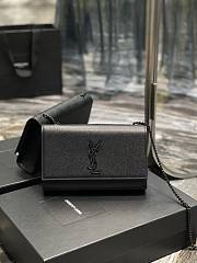 YSL Kate Chain Bag Black Size 24 x 14.5 x 5 cm - 1