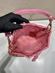 Prada Bucket Bag 1BH038 Pink Size 22.5 x 17.5 x 12 cm - 6