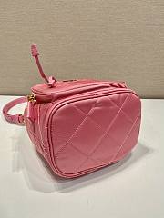 Prada Bucket Bag 1BH038 Pink Size 22.5 x 17.5 x 12 cm - 4