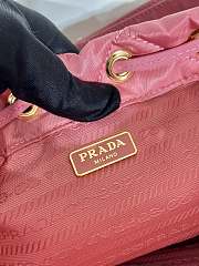 Prada Bucket Bag 1BH038 Pink Size 22.5 x 17.5 x 12 cm - 2
