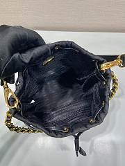 Prada Bucket Bag 1BH038 Black Size 22.5 x 17.5 x 12 cm - 2