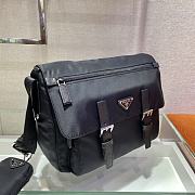 Prada Messenger Bag 1BD671 Black Size 30 x 25 x 12 cm - 5