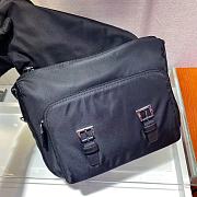 Prada Messenger Bag 1BD671 Black Size 30 x 25 x 12 cm - 3