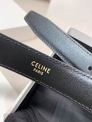 Celine Belt Black/Brown 1.8 cm - 6