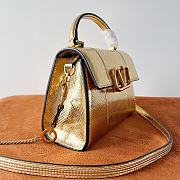 Valentino Garavani Vsling Snake Print Bag Gold Size 22 x 16 x 9 cm - 4