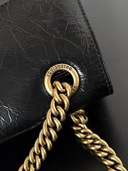 Balenciaga Crush Crinkled Black Bag Size 25.5 x 10 x 15.5 cm - 6