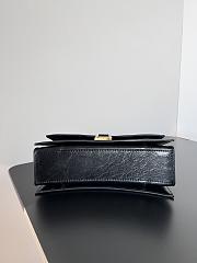 Balenciaga Crush Crinkled Black Bag Size 25.5 x 10 x 15.5 cm - 2