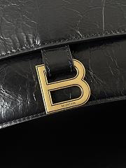 Balenciaga Crush Crinkled Black Bag Size 31 x 19.8 x 6.9 cm - 2