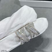 Chanel Cross Baguette Diamond Earrings - 6
