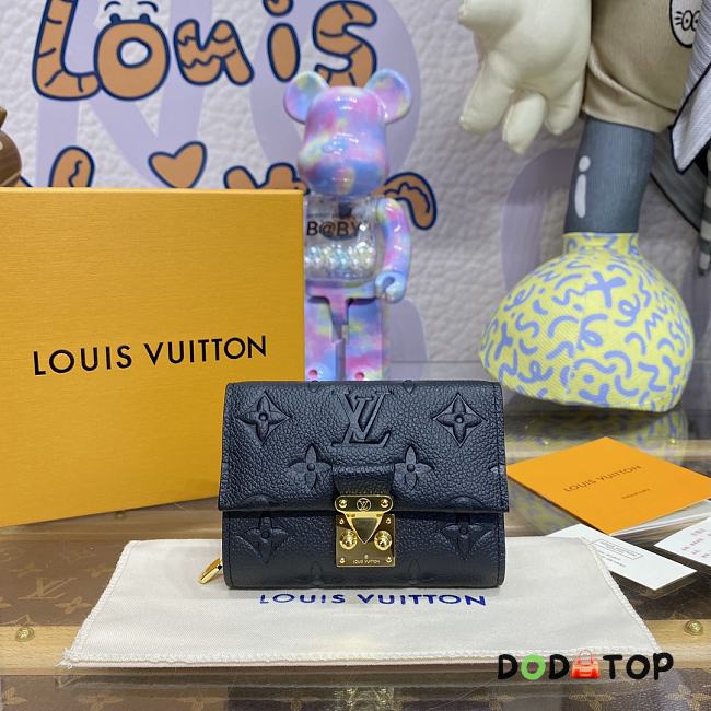 Louis Vuitton LV Métis Wallet M80880 Black Size 11.5 x 8.5 x 4 cm - 1