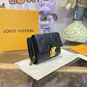 Louis Vuitton LV Métis Wallet M80880 Black Size 11.5 x 8.5 x 4 cm - 5