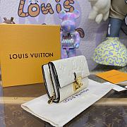 Louis Vuitton LV Métis Wallet M81071 White Size 11.5 x 8.5 x 4 cm - 3